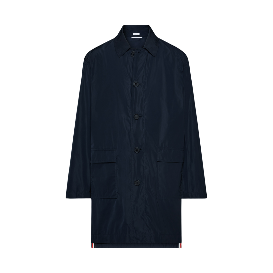 MOT099P-F0967-415 Thom Browne Memory Tech Packable Smock Navy