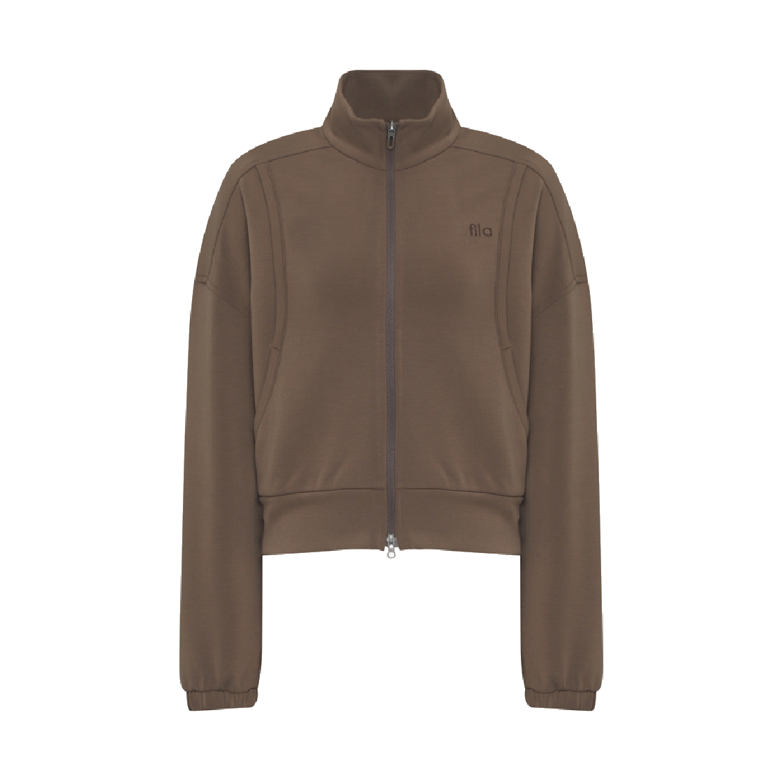 1100FS254FT02F003217 [6% 적립] FILA Women Soft Touch Balloon Fit Hood Zip-Up Brow