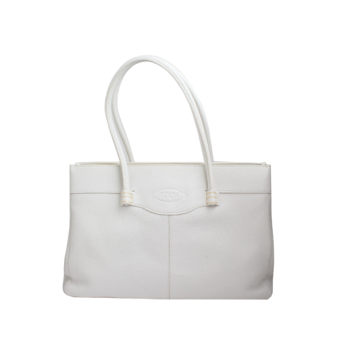 ITKU99WH33IL Tods Gommino Ivory Tote & Shoulder Bag