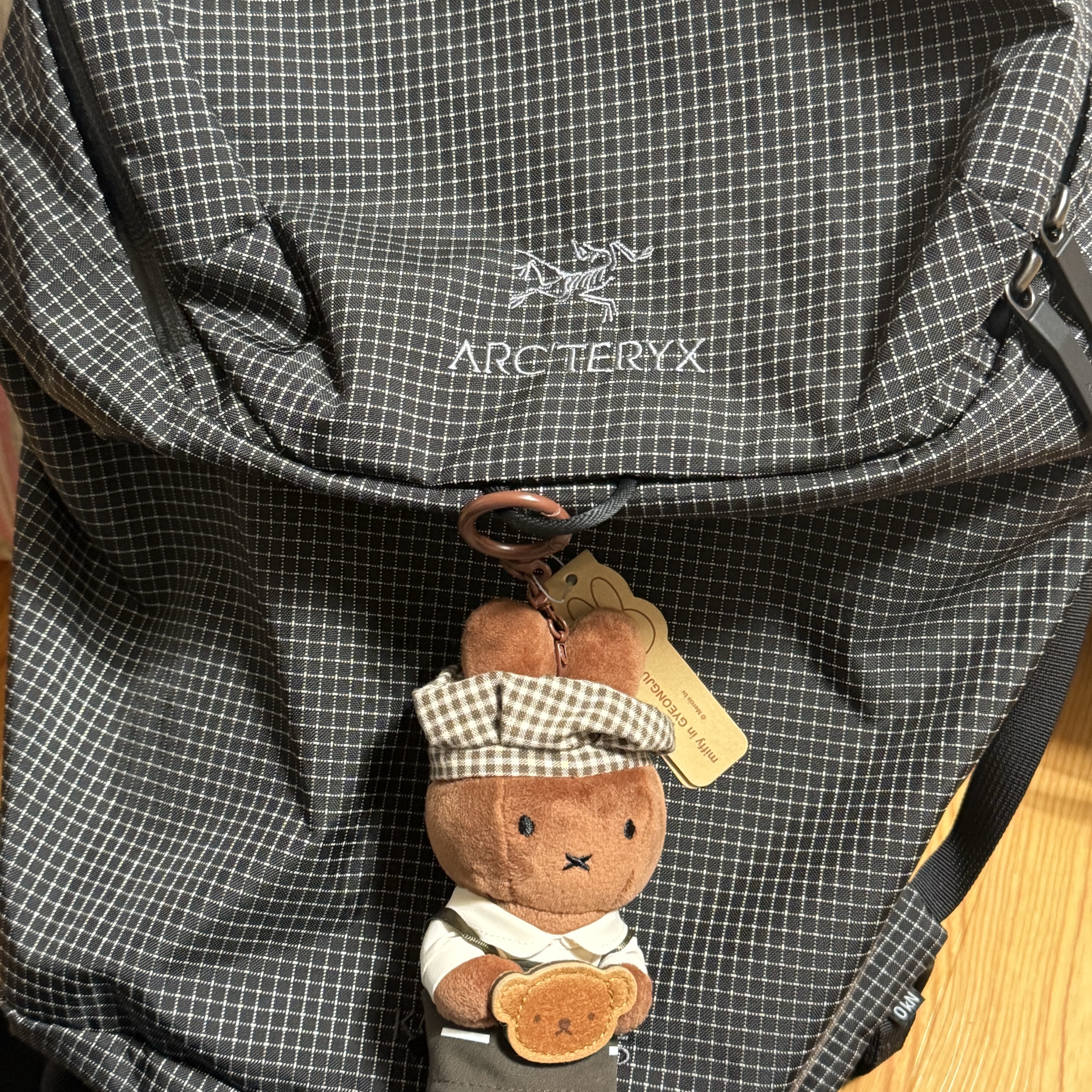 Arc'teryx Konseal 15 Backpack Black 착용 스타일