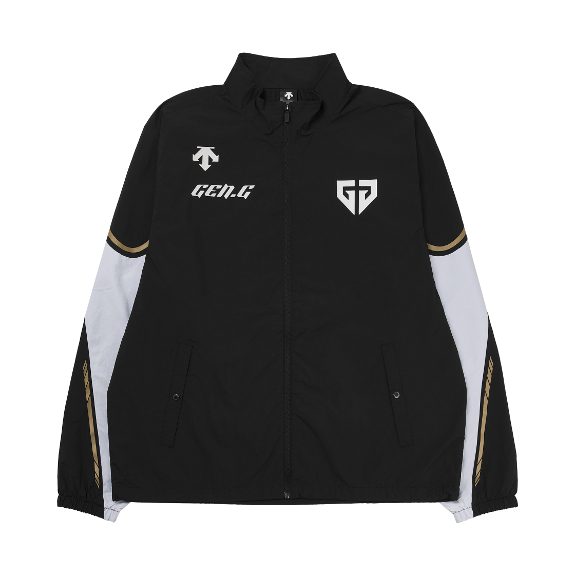 젠지 2025 오피셜 플레이어 자켓 블랙 (논 마킹 버전)(Gen.G 2025 Official Player Jacket Black (Non Marking Ver.))