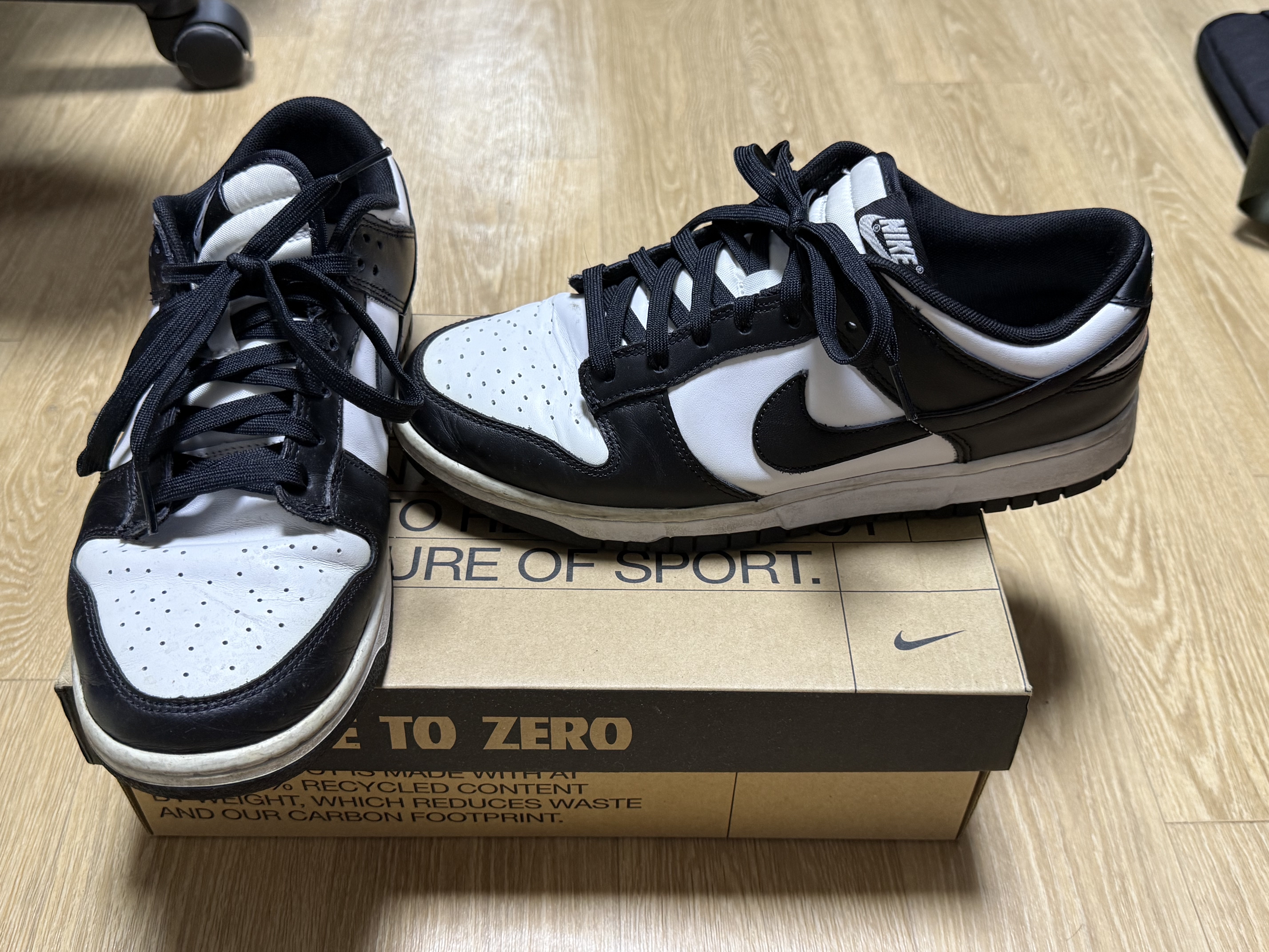 Nike Dunk Low Retro Black 착용 스타일