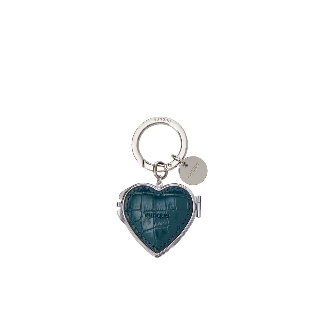 분크 하트 포켓 미러 참 그린(vunque Heart Pocket Mirror Charm Green) - 3