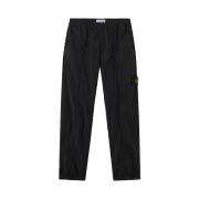 Stone Island 3100013 Nylon Metal In Econyl Loose Fit Jogger Trousers with Pockets and Mesh Lining Black - 25FW