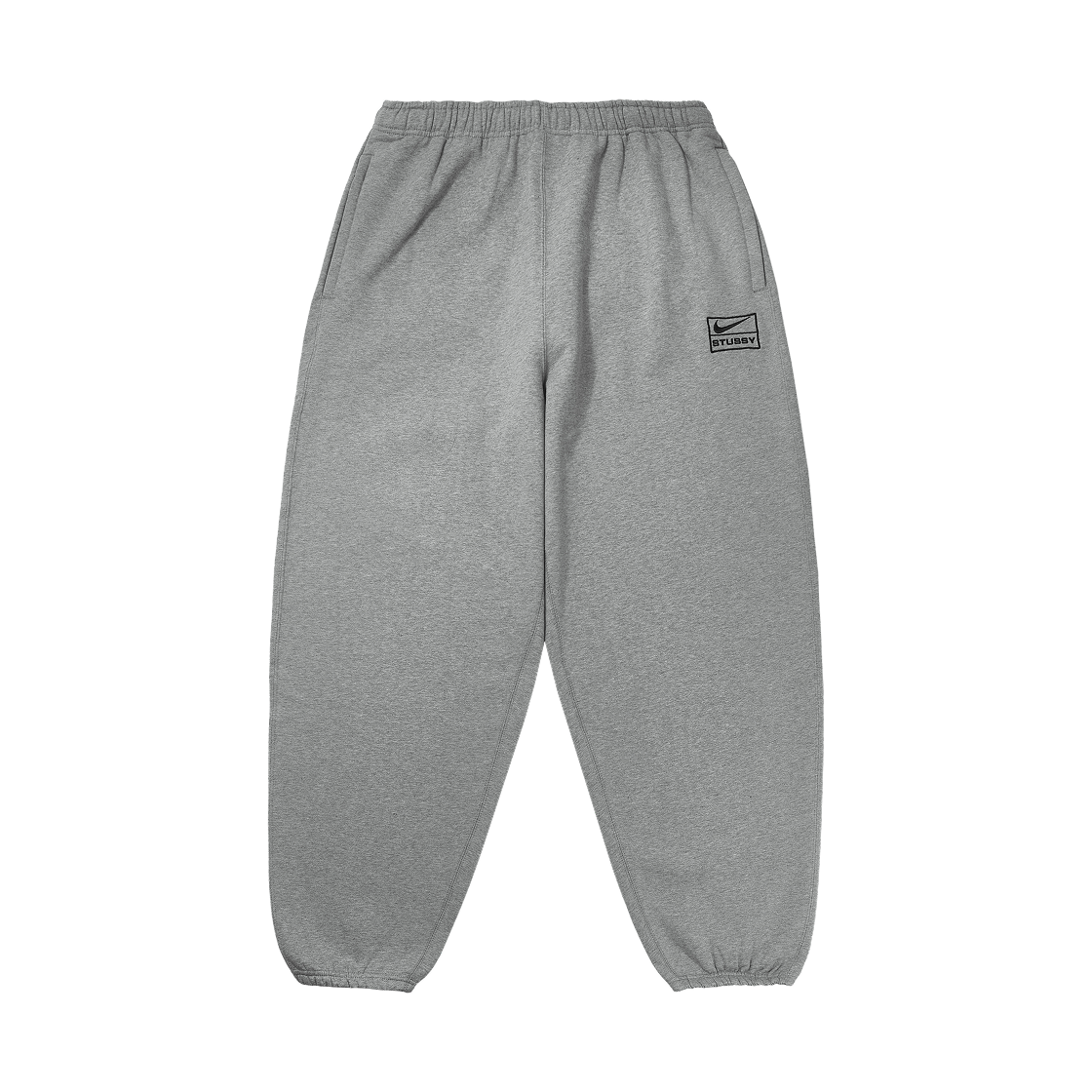 나이키 x 스투시 NRG 플리스 팬츠 다크 그레이 헤더 (DO9340-063)(Nike x Stussy NRG Fleece Pants Dark Grey Heather (DO9340-063))