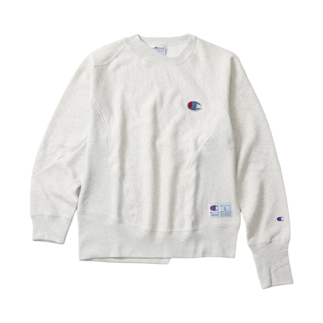챔피온 x 언더커버 리버스위브 스트럭처드 스웨트셔츠 오트밀(Champion x Undercover Reverse Weave Structured Sweatshirt Oatmeal)