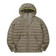 SIERRA DESIGNS Muir Lightweight Goose Down Hooded Jacket Brown