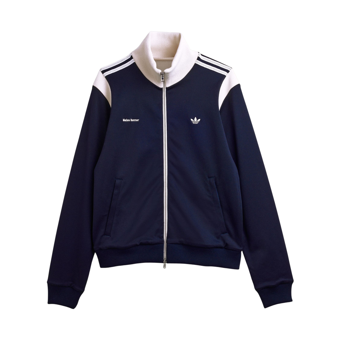 아디다스 x 웨일스 보너 트윌 트랙탑 나이트 네이비 - US 사이즈(Adidas x Wales Bonner Twill Track Top Night Navy - US Sizing) - 1