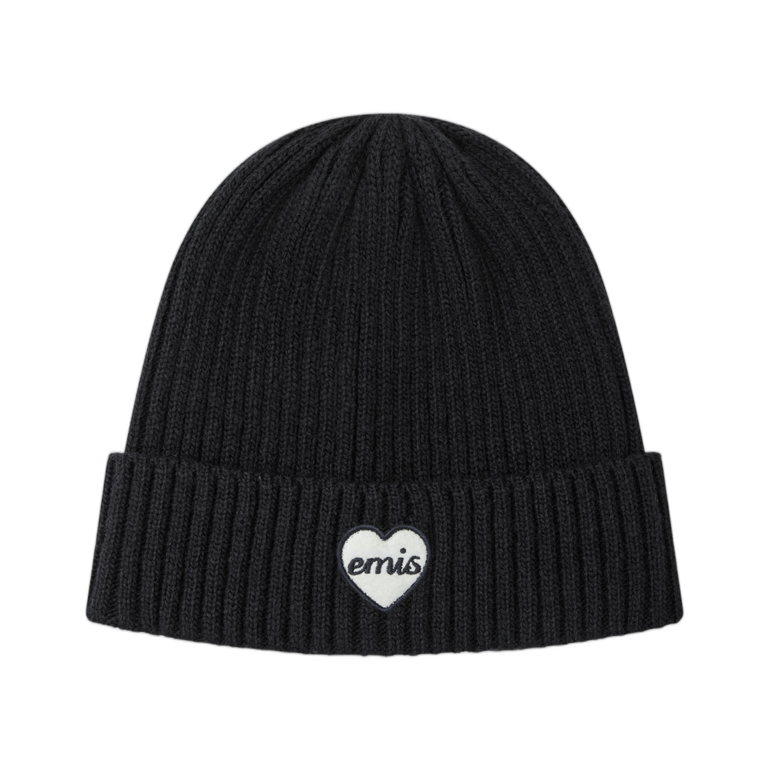 이미스 하트 와펜 비니 다크 네이비(Emis Heart Wappen Beanie Dark Navy) - 1