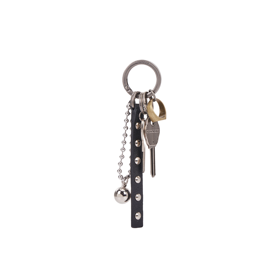P0000FJW_K vunque Stud Bundle Key Charm Black