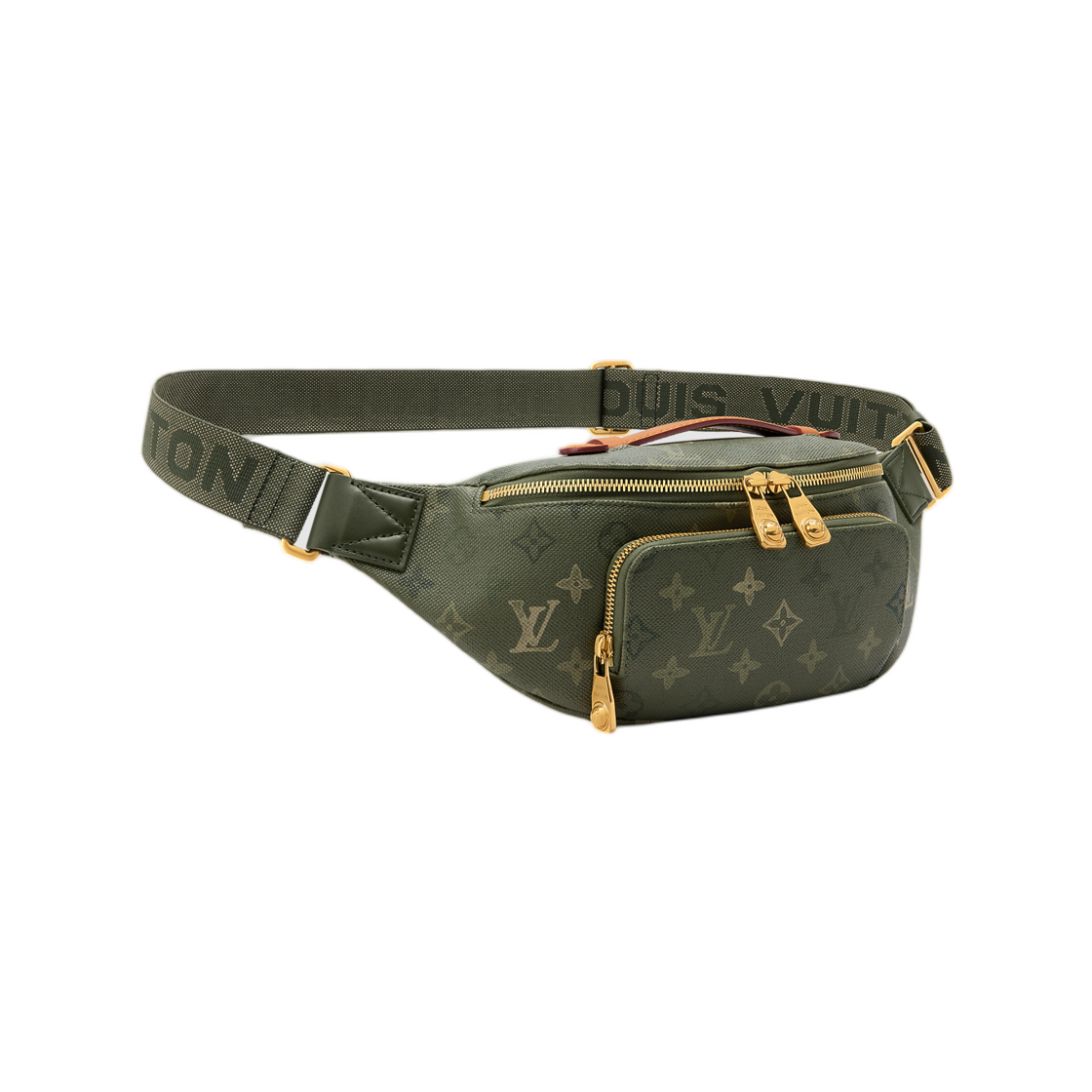 루이비통 러쉬 범 백 카키 그린(Louis Vuitton Rush Bum Bag Khaki Green) - 2