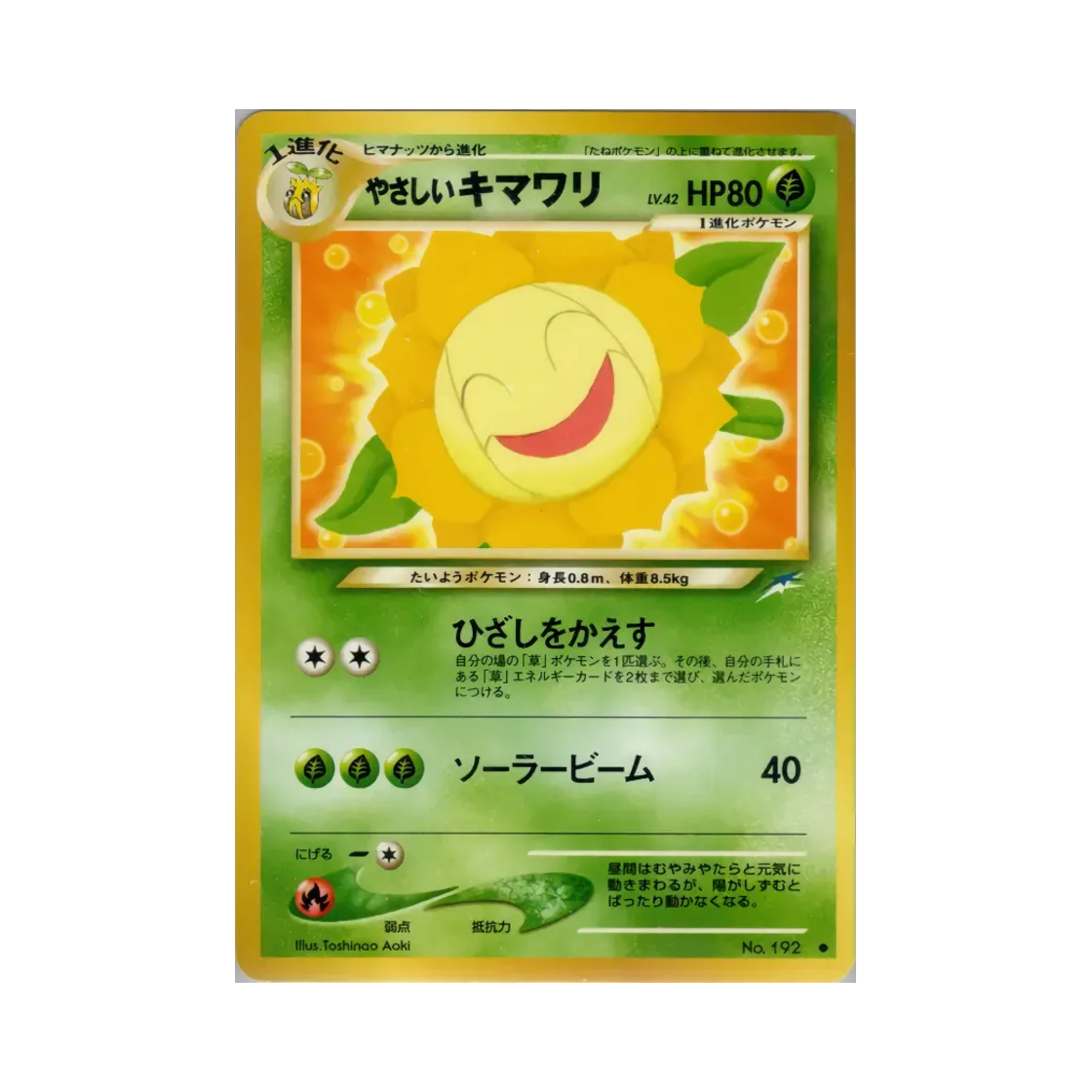 포켓몬 TCG 라이트 해루미 C 다크니스, 앤드 투 라이트... (일어판)(Pokemon TCG Light Sunflora C Darkness, And To Light... (Japanese Ver.)) - 1