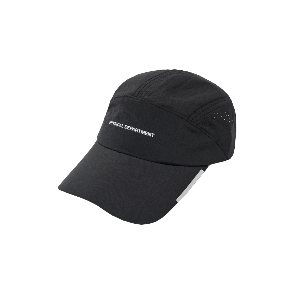 피지컬 디파트먼트 리플렉티브 러닝 캡 블랙(Phyps Dept Reflective Running Cap Black)