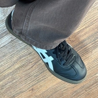 Onitsuka Tiger Mexico 66 Black White 착용 스타일