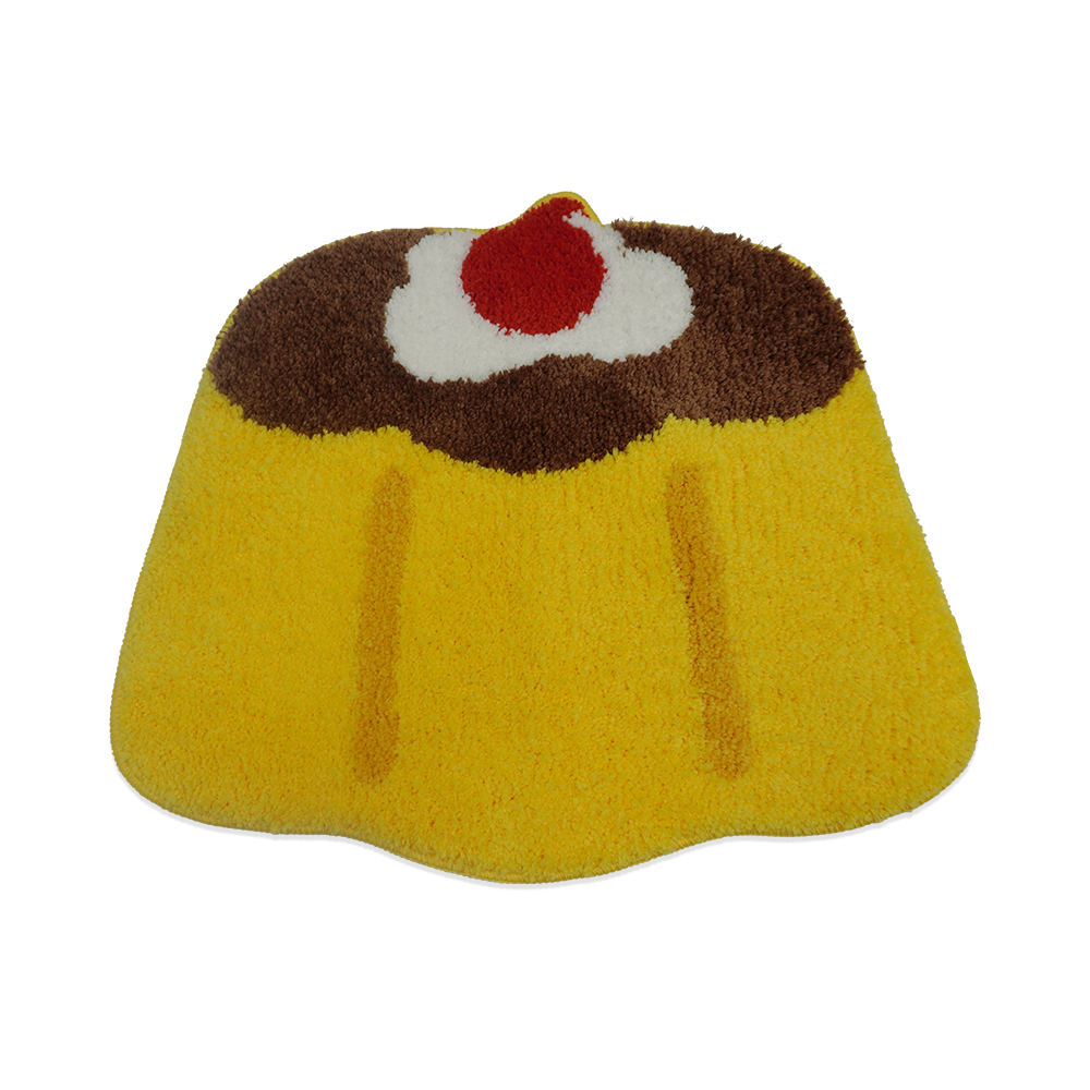 어프어프 푸딩에 생크림 터프팅 러그(earpearp Pudding & Whipped Cream Tufting Rug)