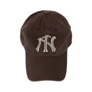 ETCE Ny Cross Washed Cap Brown