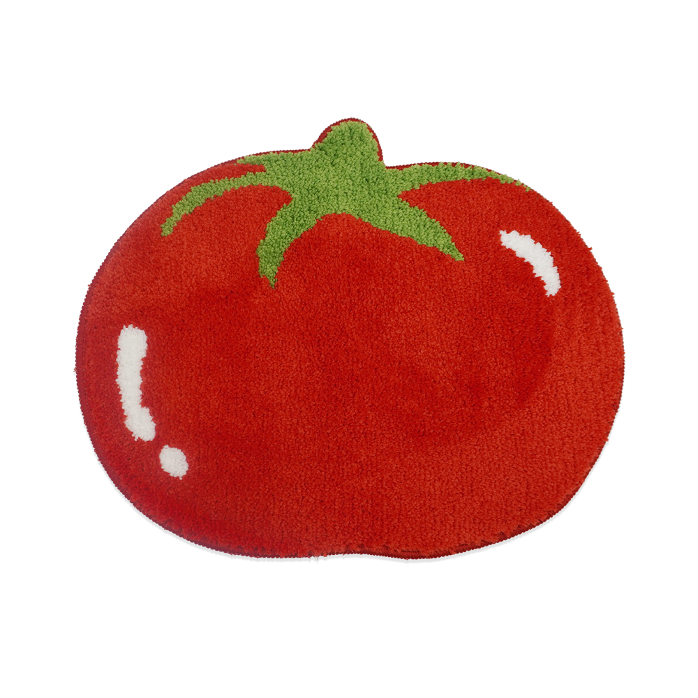 어프어프 토마토 터프팅 러그(earpearp Tomato Tufting Rug)