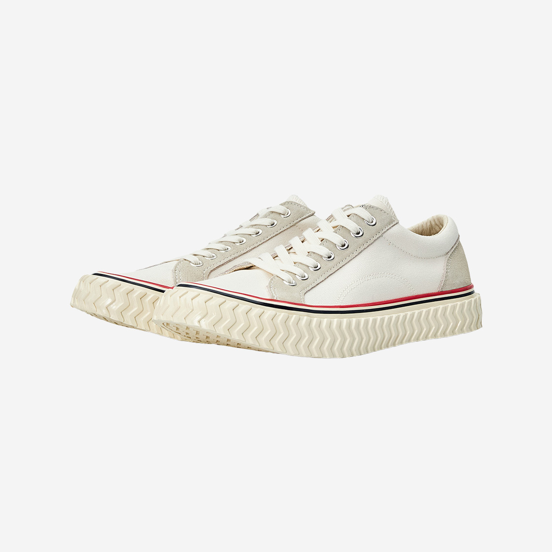 엑셀시오르 2025FW 볼트 레트로 화이트 스니커즈 남녀공용 사이즈(Excelsior 2025FW Bolt Retro White Sneakers Unisex Size) - 2