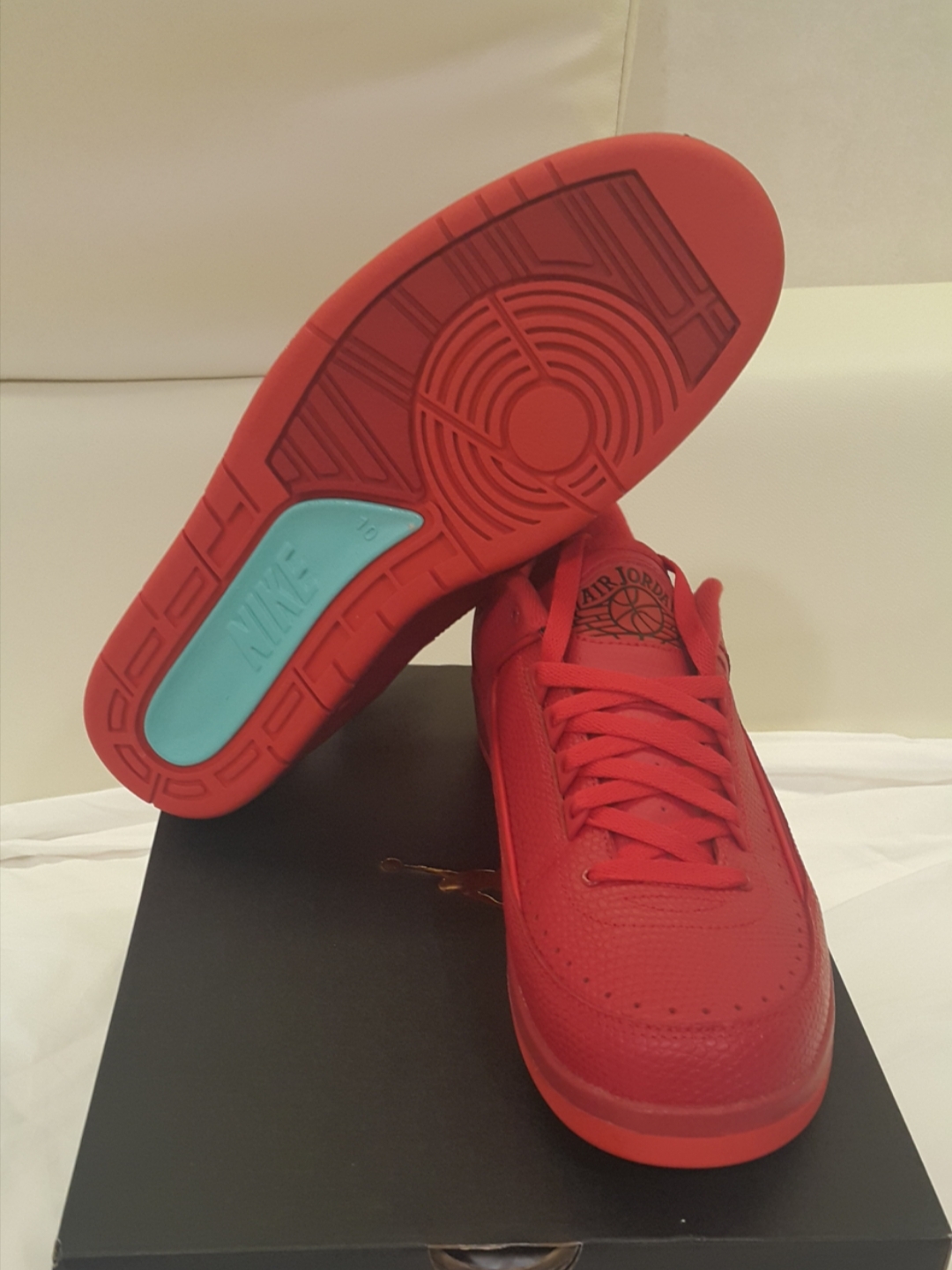 Jordan 2 Retro Low Gym Red 착용 스타일