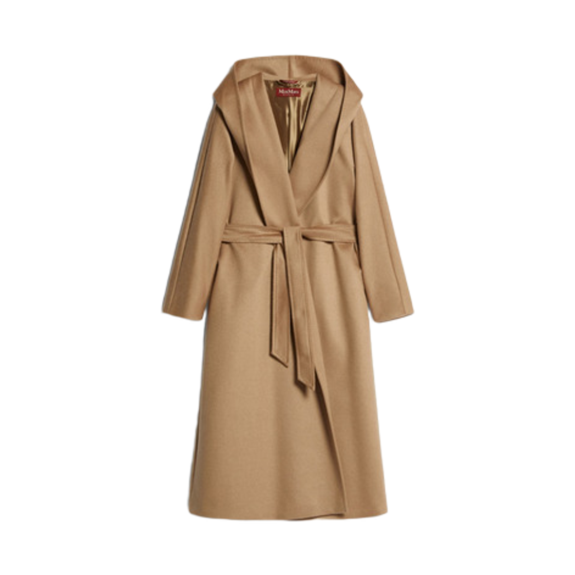 DANTON-014 (W) Max Mara Studio Danton Hoodie Coat Beige