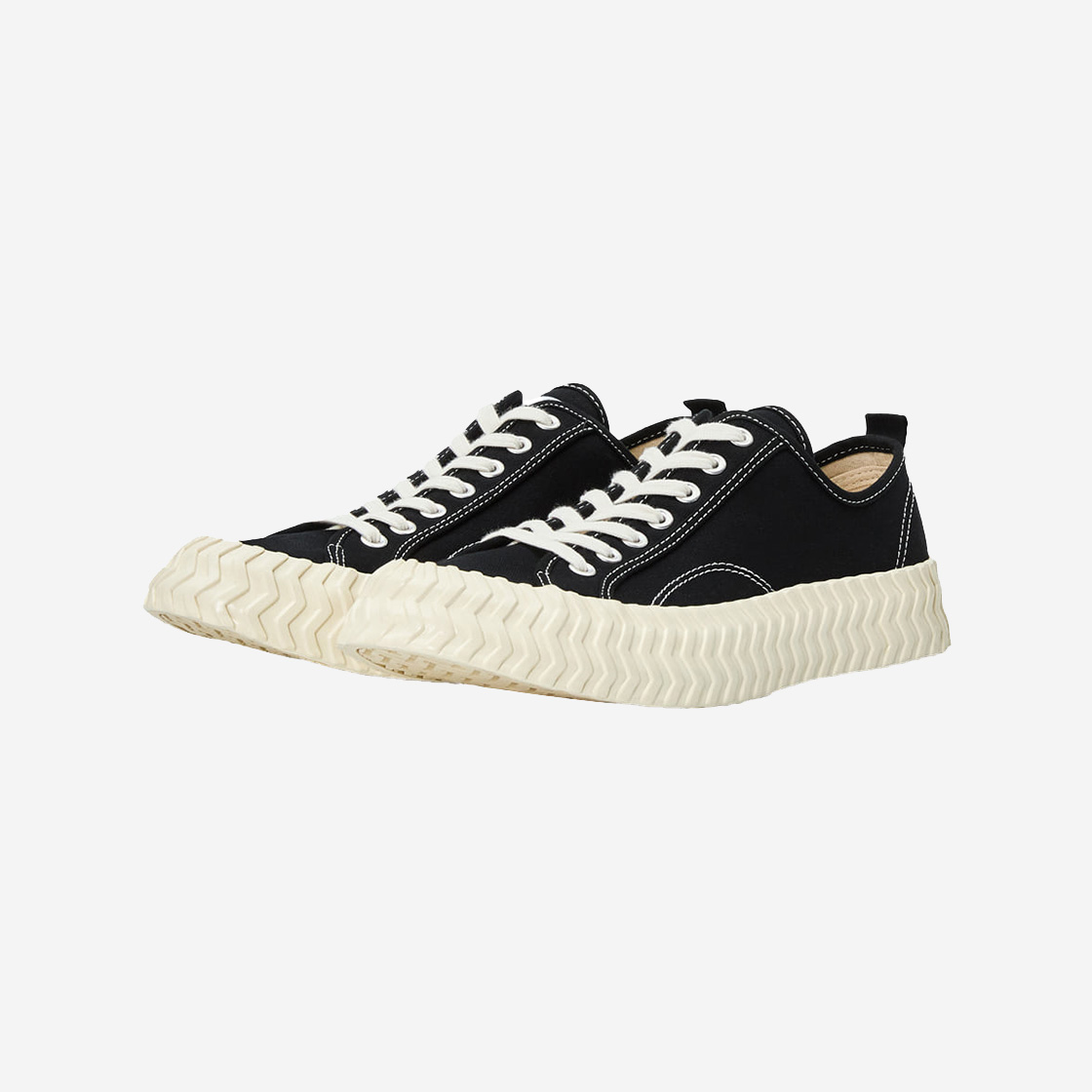 엑셀시오르 2025FW 볼트 레이어 블랙 화이트 스니커즈 남녀공용 사이즈(Excelsior 2025FW Bolt Layer Black White Sneakers Unisex Size) - 2