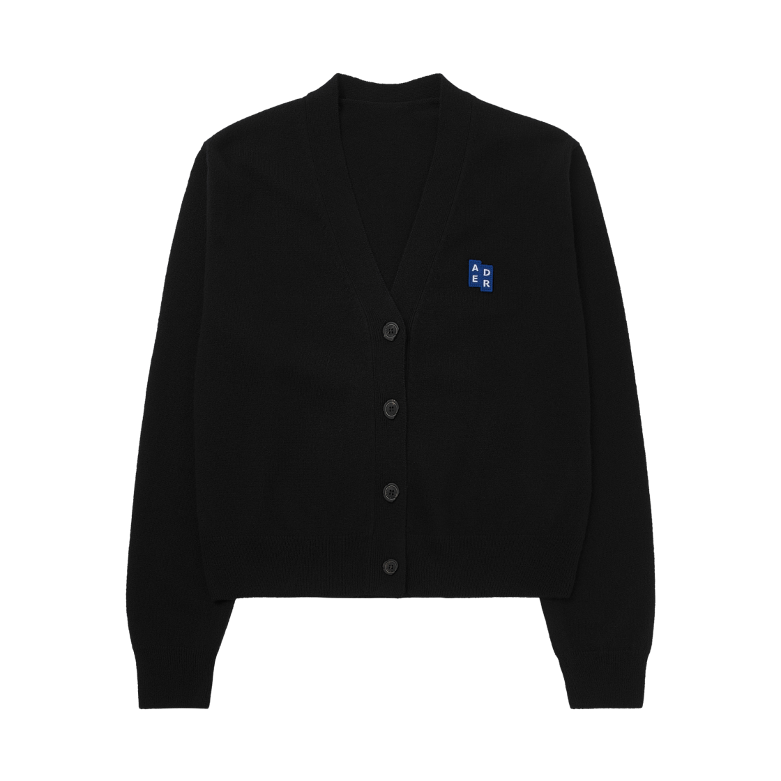 BMSGFYKT0701BK/BN42FYKT0701BK Ader Error Sig; TRS Tag Cardigan 01 Noir Crop Ver.