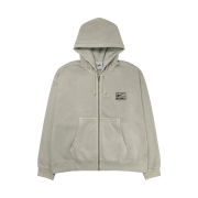 Nike x Stussy Pigment Dyed Fleece Zip Hoodie Light Bone (FZ9990-072)