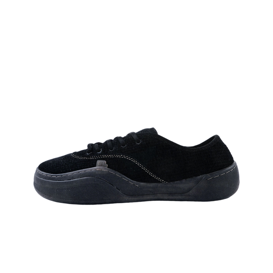 ERL 코듀로이 쿠페 스니커즈 파이럿 블랙(ERL Corduroy Coupe Sneakers Pirate Black)