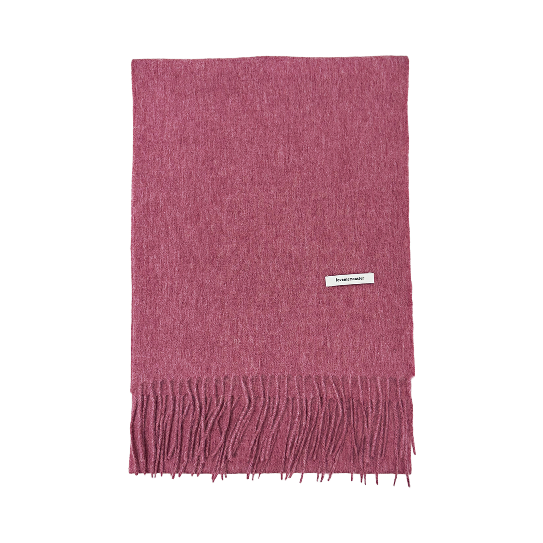 러브미몬스터 소프트 울 목도리 딥로즈(lovememonster Soft Wool Muffler Deep Rose) - 1