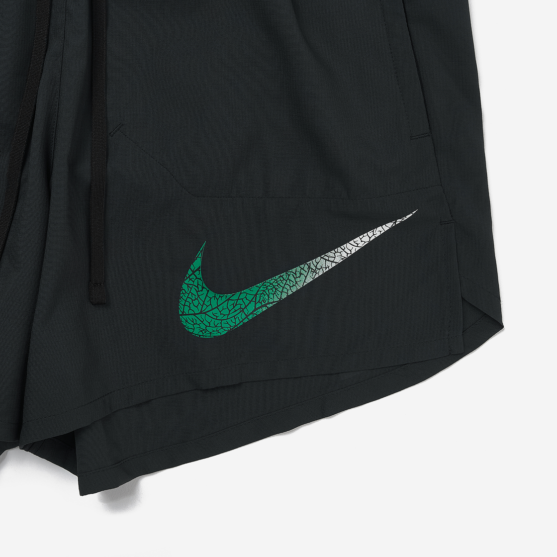 나이키 스트라이드 킵초게 드라이핏 5인치 브리프 라인드 러닝 쇼츠 블랙 스타디움 그린 - 아시아(Nike Stride Kipchog Dri-Fit 5 Inch Brief Lined Running Shorts Black Stadium Green - Asia) - 3