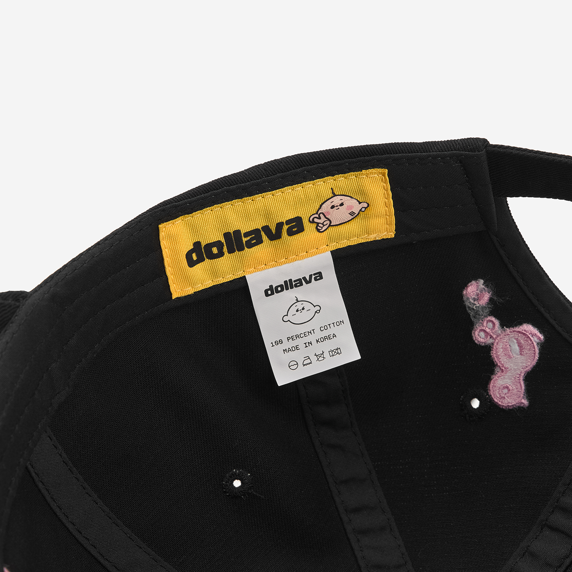 돌라바 그라데이션 캡 블랙(Dollava Gradation Cap Black) - 6