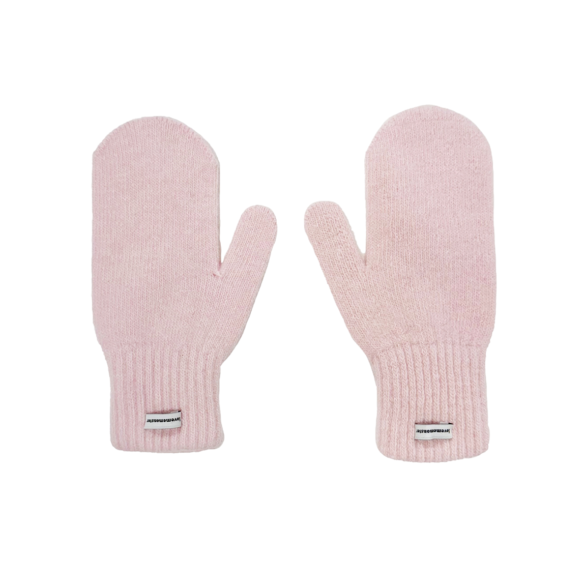 러브미몬스터 스노위 앙고라 벙어리장갑 베이비핑크(lovememonster Snowy Angora Mitten Baby Pink)
