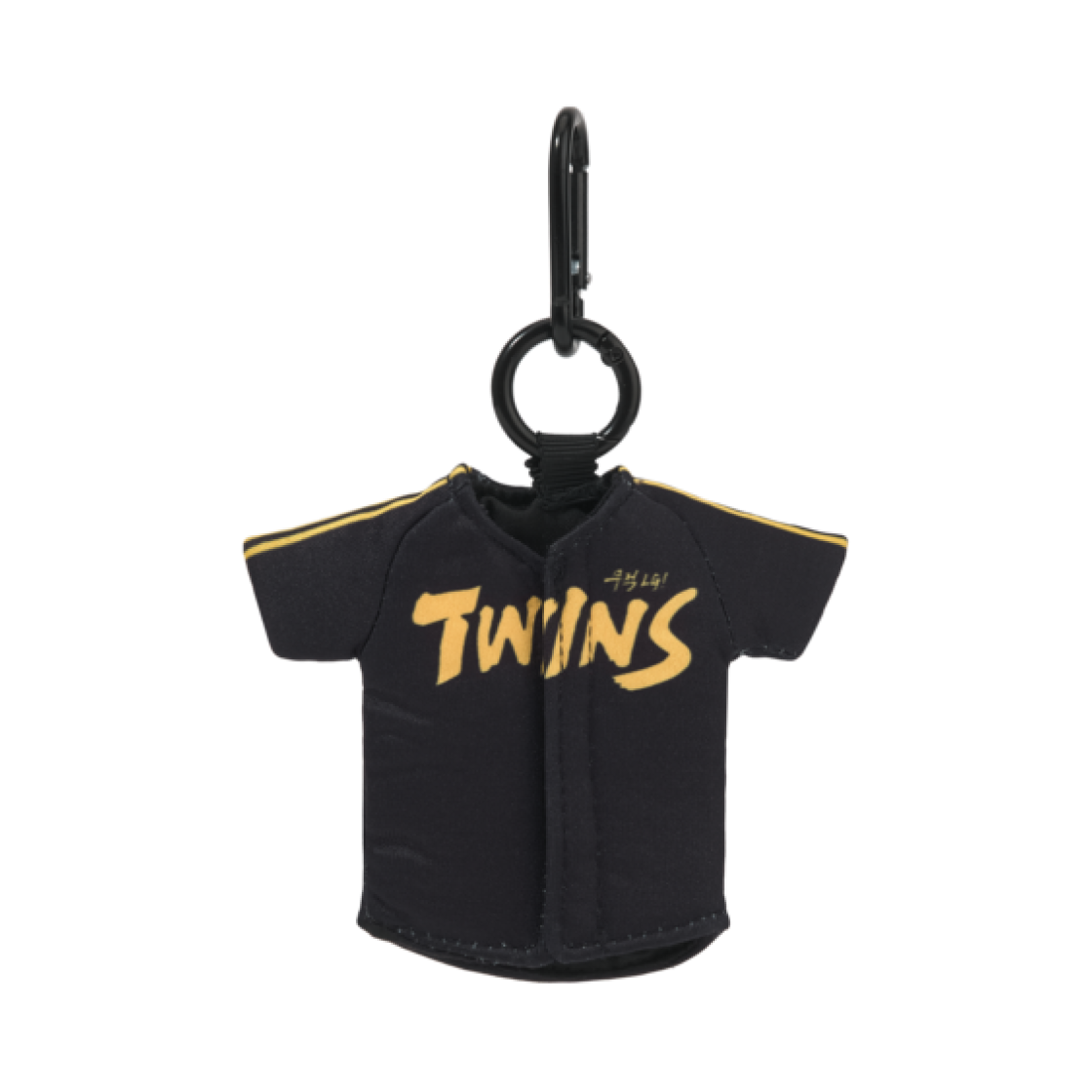 - LG Twins Mujeok Plush Uniform Keyring Black