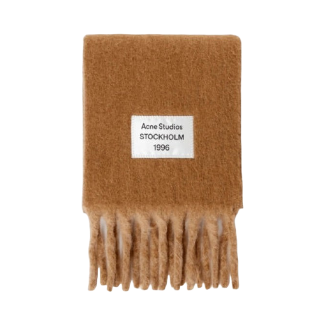 아크네 스튜디오 바이컬러 알파카 머플러 카멜 베이지(Acne Studios Bicolor Alpaca Muffler Camel Beige) - 1