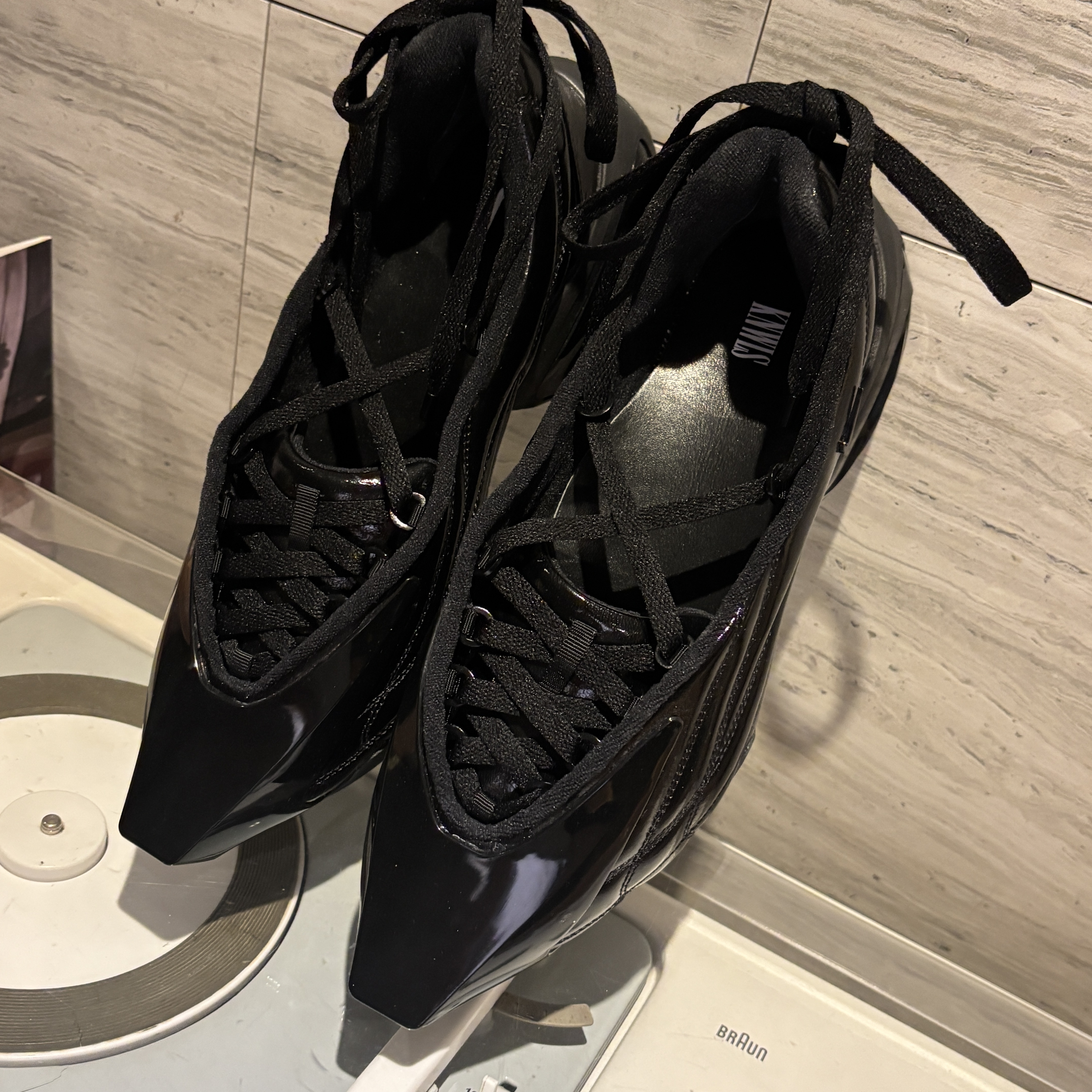 (W) Nike x Knwls Air Max Muse Noir 착용 스타일 - 3