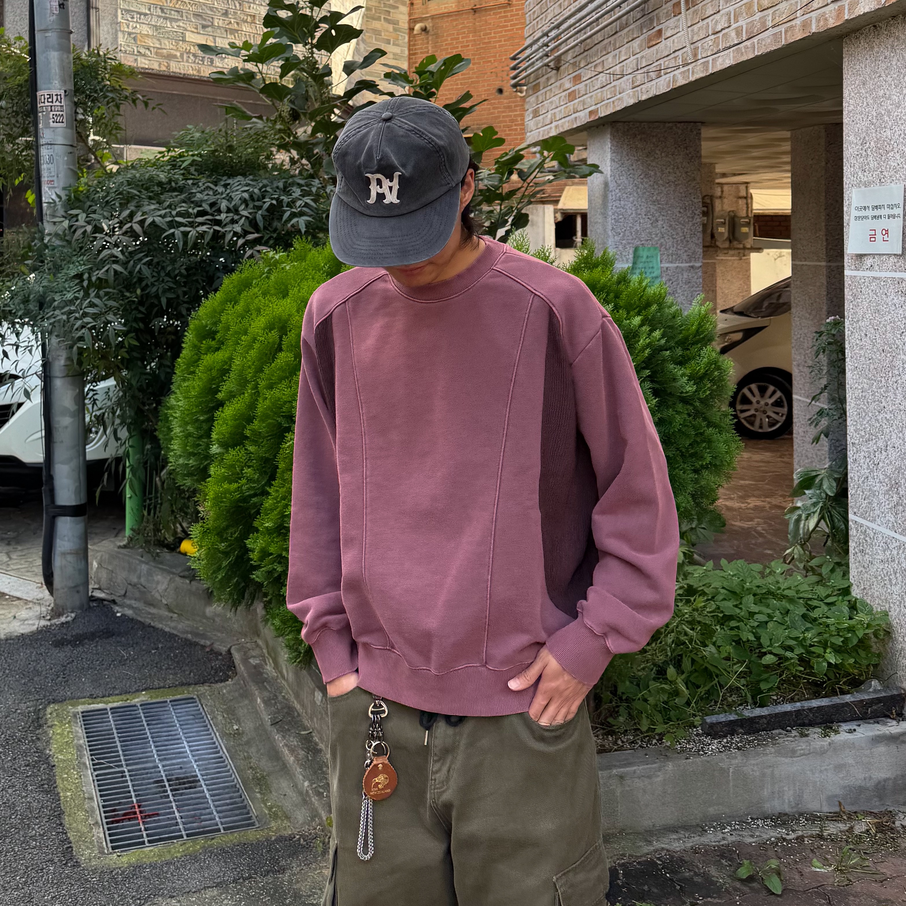 Jordan Session Khaki Anthracite 착용 스타일 - 3