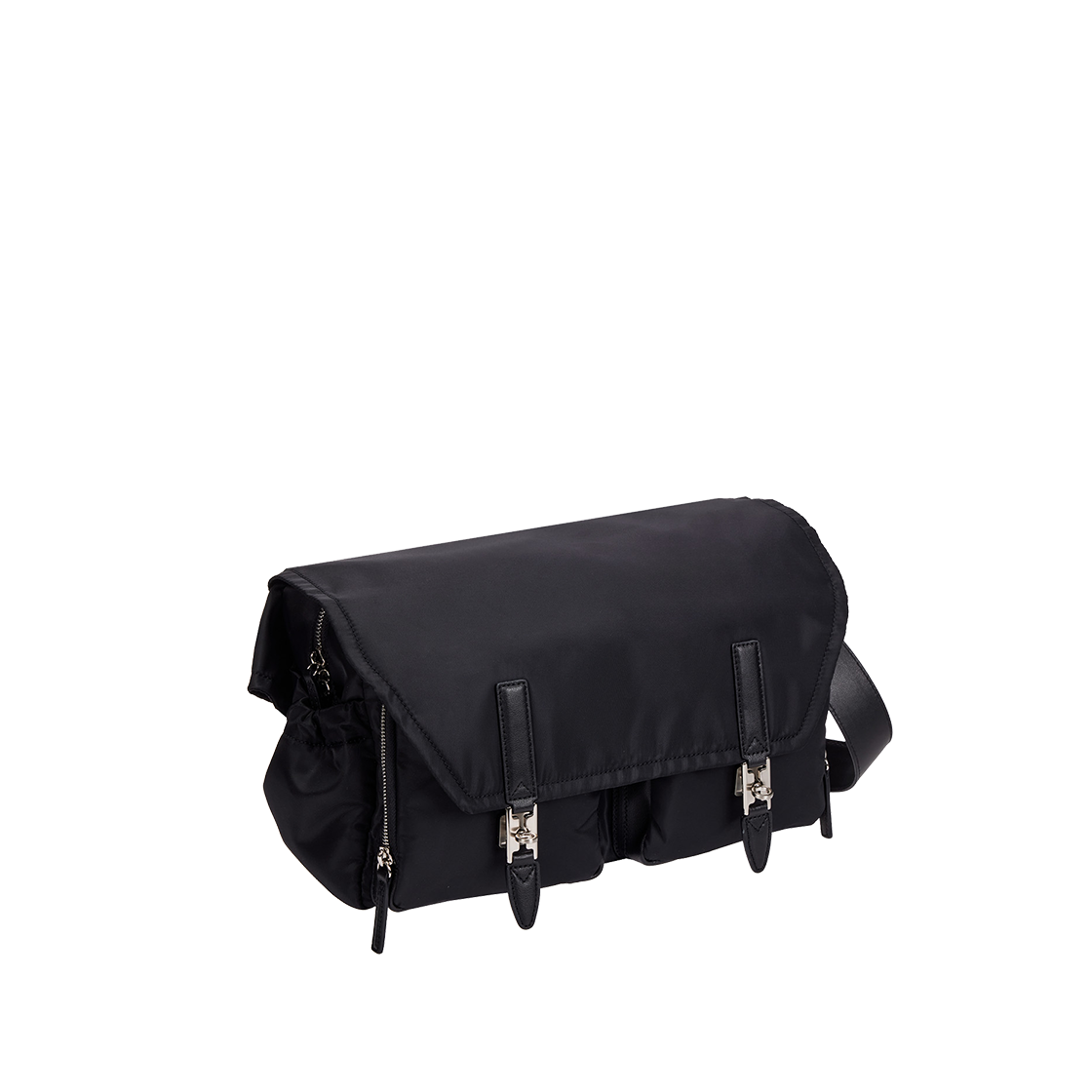 P0000DIB_K vunque Hey Double Pocket Shoulder M Black