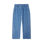 Obey Bigwig Denim Carpenter Pants Light Indigo