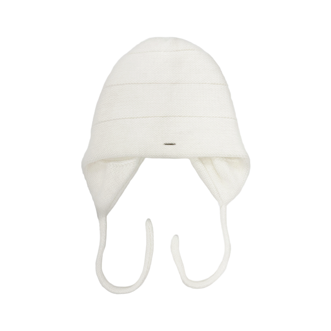 L254MCP020 lovememonster Angora Earflap Beanie White