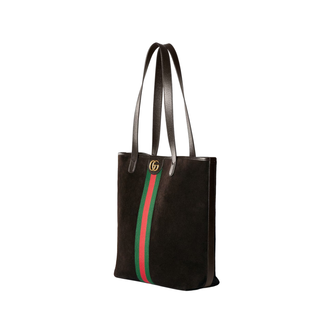 구찌 오피디아 미디움 토트백 다크 브라운 스웨이드(Gucci Ophidia Medium Tote Bag Dark Brown Suede) - 2