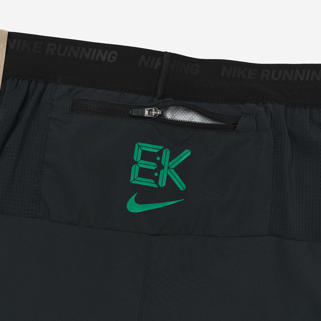 나이키 스트라이드 킵초게 드라이핏 5인치 브리프 라인드 러닝 쇼츠 블랙 스타디움 그린 - 아시아(Nike Stride Kipchog Dri-Fit 5 Inch Brief Lined Running Shorts Black Stadium Green - Asia) - 4