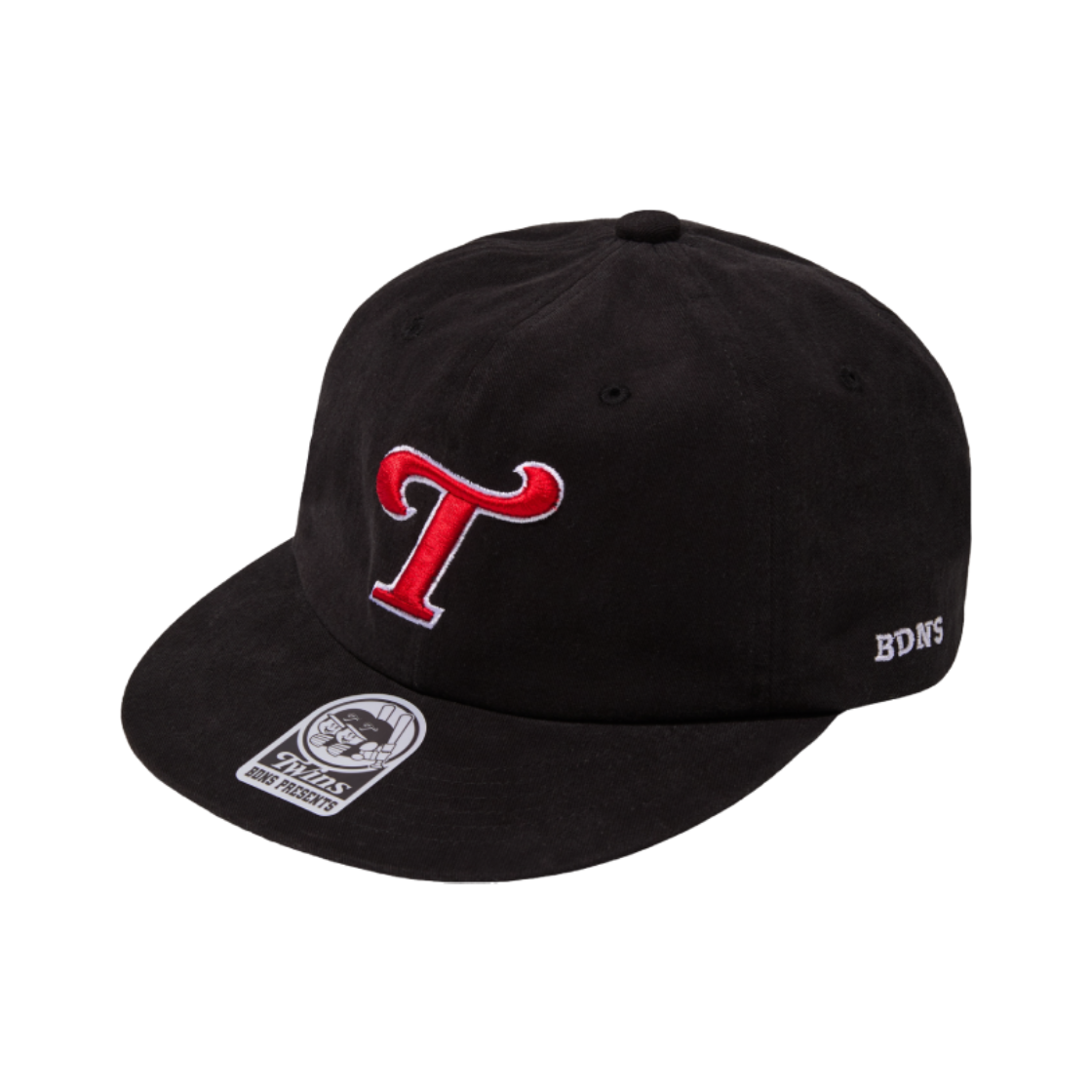 빠더너스 x 엘지트윈스 로고 캡 블랙(BDNS x LG TWINS Logo Cap Black)