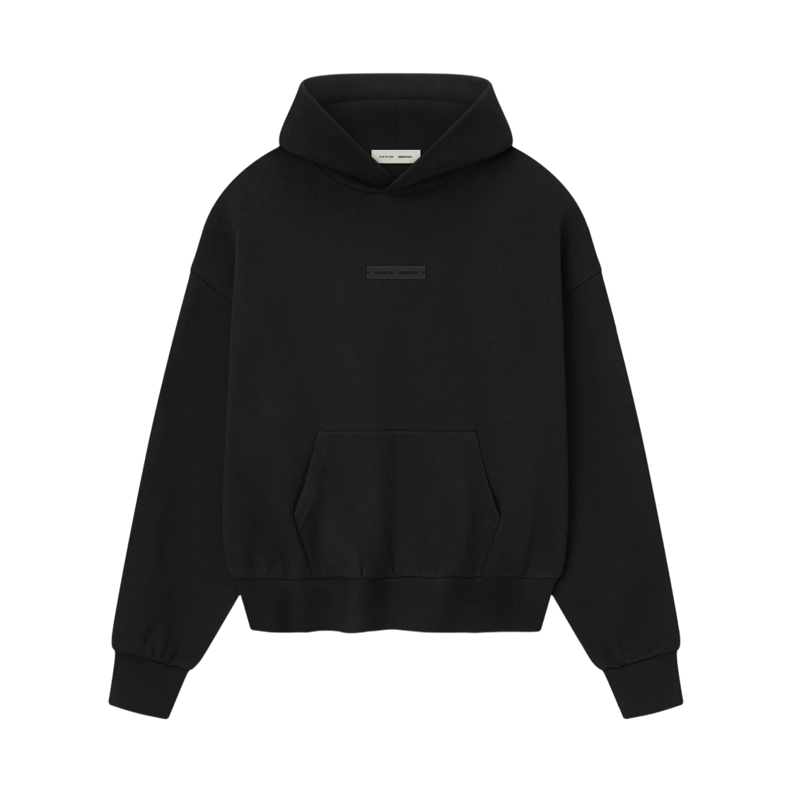 Essentials Essentials Classic Fleece Hoodie Jet Black - 25SS · S