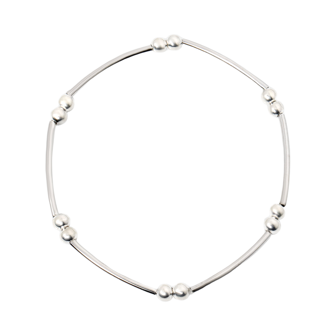 L253MBC040 lovememonster Ball & Bar Bracelet