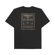 IAB Studio x Obey T-Shirt Eyes Icon Anthracite