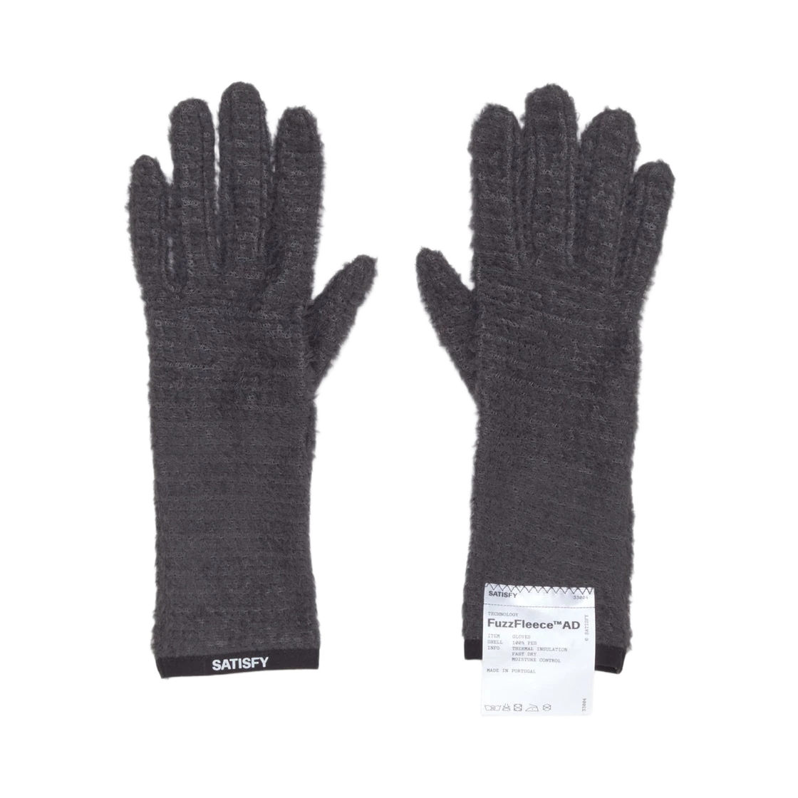 Satisfy Satisfy Fuzzfleece AD Gloves Phantom · L