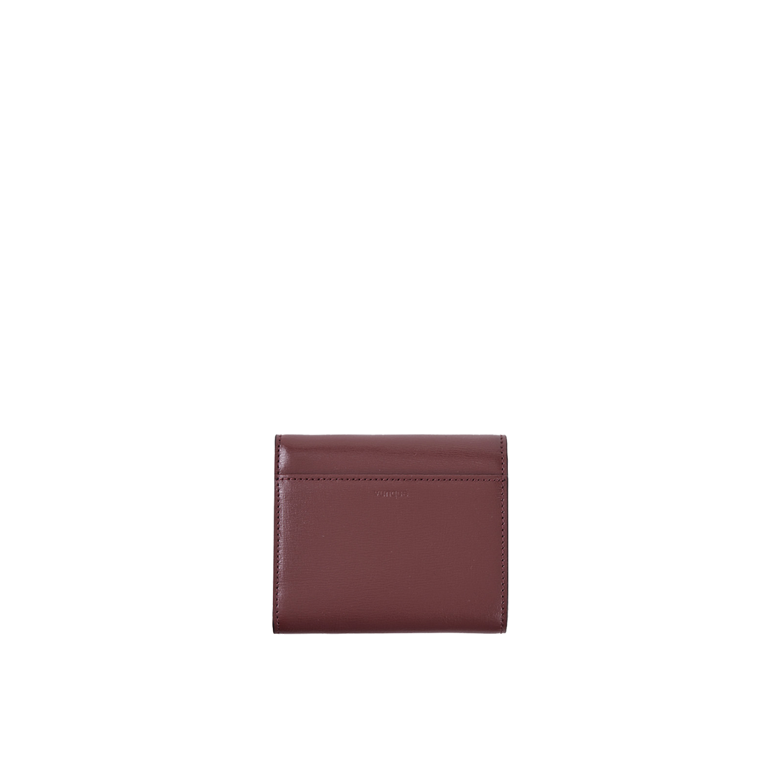 분크 오캄 링 스퀘어 반지갑 커런트버건디(vunque Occam Ring Square Half Wallet Currant Burgundy) - 2