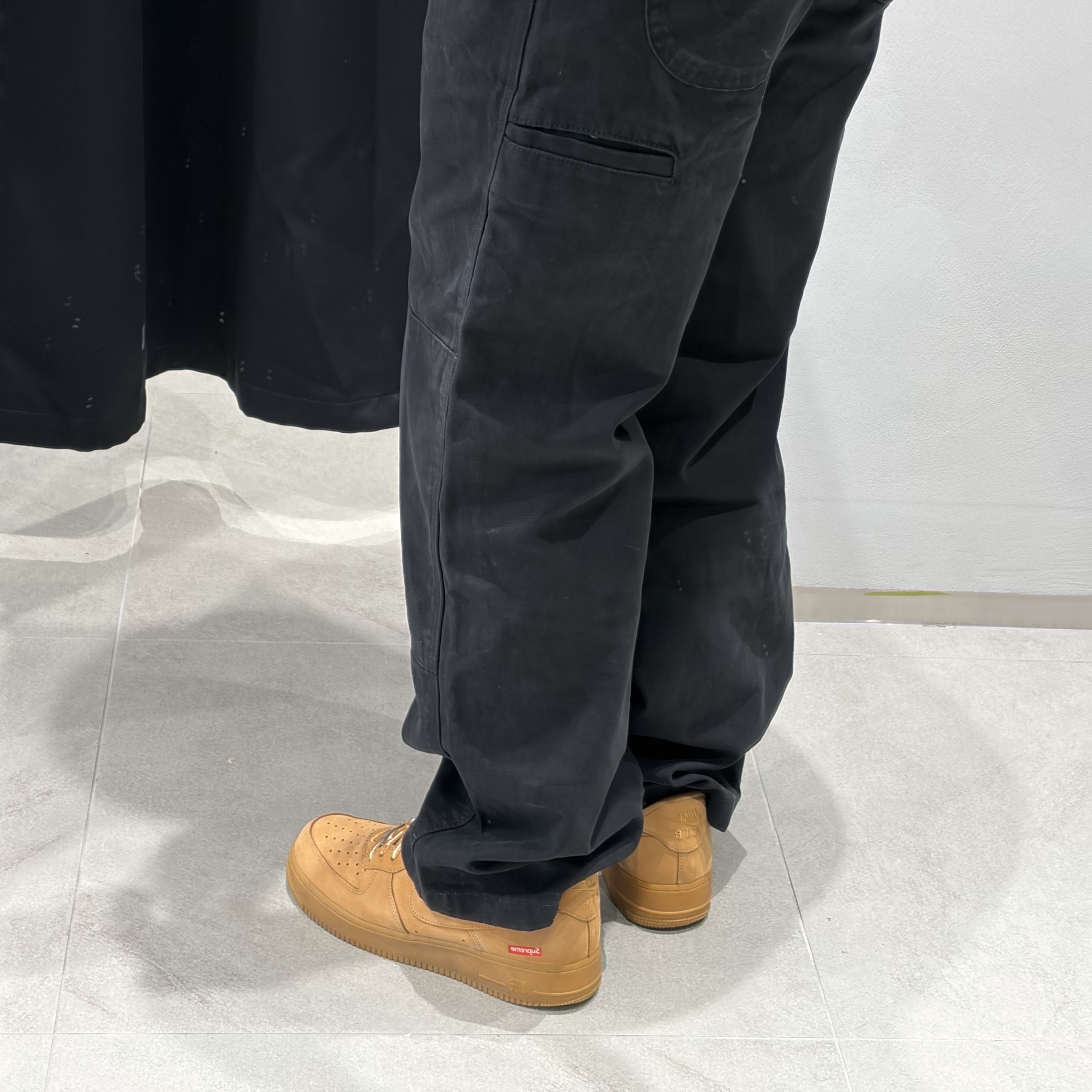 Nike x Supreme Air Force 1 Low Flax 착용 스타일 - 1
