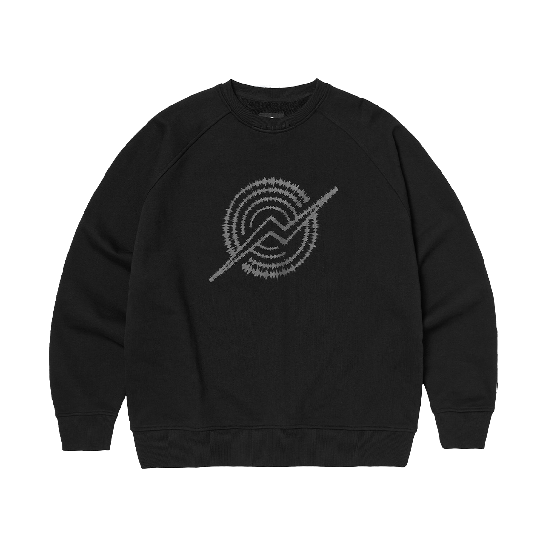 KB3SW1306MBK KALA PATTHAR Kp Signature Front Logo Sweatshirt Black