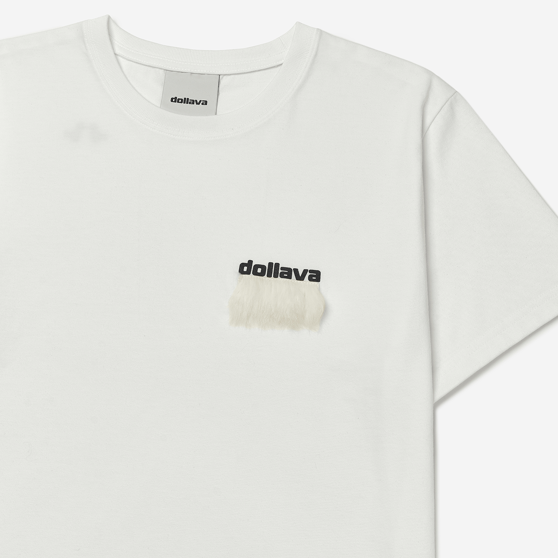 돌라바 털 티셔츠 화이트(Dollava Teol T-Shirt White) - 3